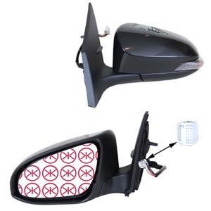 Utv.Spegel Höger in the group Body parts / Mirror / Outside Mirror at Professional Parts Sweden AB (81771042)
