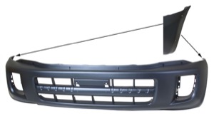 Sttfngare Fram Svart in the group Body parts / Body Parts / Bumpers / Bumper Cover at  Professional Parts Sweden AB (8179903)