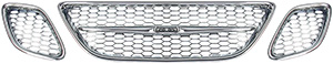 Grille styling chrome in the group Body parts / Body Parts / Radiator Grille / Radiator Grille at  Professional Parts Sweden AB (82340010)