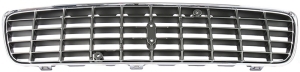 Grille chrome frame grey stripe i gruppen Kaross / Kaross / Kylargrill / Kylargrill hos  Professional Parts Sweden AB (82431881)