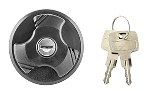 Fuel cap with lock i gruppen Kaross / Kaross / Brnsletanksfyllning / Tanklock hos  Professional Parts Sweden AB (82432606)