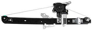 Window regulator rear right with motor in the group Body parts / Tailgate, Bonnet, Doors, Sunroof / Doors / Window Winder / Window Regulator at  Professional Parts Sweden AB (82433722)