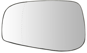 Mirror glass i gruppen Kaross / Speglar / Spegelglas, Sidospegel hos  Professional Parts Sweden AB (82436034)