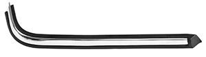 Rear bumper moulding outer i gruppen Kaross / Kaross / Prydnadsdetaljer / Prydnadslister / List, Sttfngare hos  Professional Parts Sweden AB (83432340)