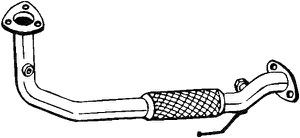 Avgasr�r in the group Exhaust parts / Exhaust muffler & kits at  Professional Parts Sweden AB (836-287)