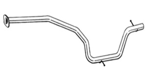 Avgasr�r in the group Exhaust parts / Exhaust muffler & kits at  Professional Parts Sweden AB (850-163)