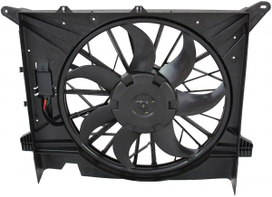 Radiator fan motor