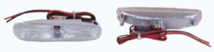 Sidolampa Vit Till Hger Bak in the group Headlights / Lightning / Side marker lights at  Professional Parts Sweden AB (90080911)
