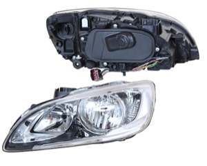 Huvudstralkastare vanster in the group Headlights / Lightning / Headlights / Headlamp at Professional Parts Sweden AB (90220143)