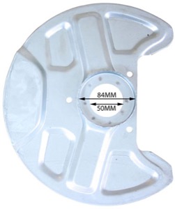 Bromsskold inte for abs framaxel in the group Brake system / Brake dust shield at  Professional Parts Sweden AB (9040373)