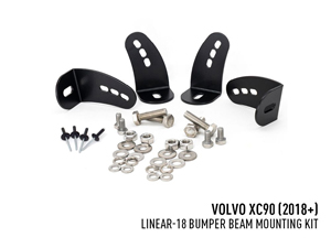 Linear-18 bumper beam mouniting kit in the group Headlights / Lightning / Auxiliary Lights & Accessories / Auxiliary Lights - Lazer at  Professional Parts Sweden AB (931056)