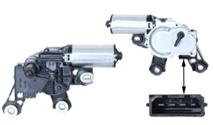 Vindrutetorkarmotor Bak i gruppen Torkarutrustning / Torkarmotor hos Professional Parts Sweden AB (95047173)