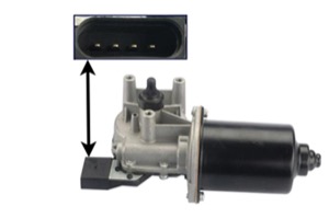 Vindrutetorkarmotor Fram in the group Wiper equipment / Wiper motor at  Professional Parts Sweden AB (95063270)