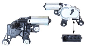 Vindrutetorkarmotor Bak in the group Wiper equipment / Wiper motor at Professional Parts Sweden AB (95067170)