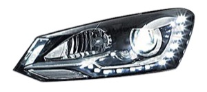 Huvudstr�lkastare V�nster in the group Headlights / Lightning / Headlights / Headlamp at  Professional Parts Sweden AB (95070181A1)