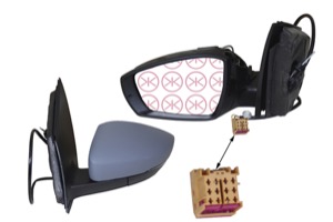 Utv.Spegel M/Grundlack Med Blinkljus in the group Body parts / Mirror / Outside Mirror at  Professional Parts Sweden AB (95071023)