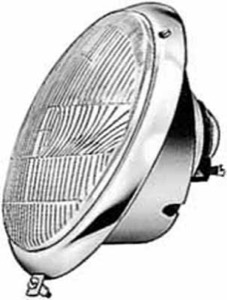 Huvudstr�lkastare R2 (Bilux) V�nster in the group Headlights / Lightning / Headlights / Headlamp at  Professional Parts Sweden AB (95100120A1)