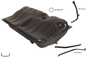 Br�nsletank Inj 40L Diesel in the group Body parts / Body Parts / Fuel Tank Filling / Fuel Tank at  Professional Parts Sweden AB (9520019)