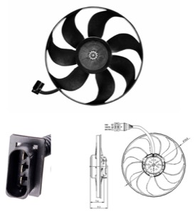 Flakt kylare in the group Cooling / ventilation / Radiator fan at  Professional Parts Sweden AB (95232606)