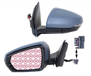 Utv.Spegel Asfärisk Vänster in the group Body parts / Mirror / Outside Mirror at  Professional Parts Sweden AB (95251043)