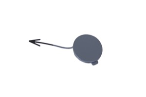 Lucka Bogserkrok M/Grundlack Fram in the group Body parts / Body Parts / Bumpers / Cover, Towhook at  Professional Parts Sweden AB (9534915A1)