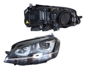 Huvudstr�lkastare V�nster in the group Headlights / Lightning / Headlights / Headlamp at  Professional Parts Sweden AB (95350183A1)