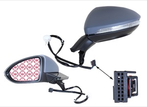 Utv.Spegel Vänster in the group Body parts / Mirror / Outside Mirror at  Professional Parts Sweden AB (95351043)