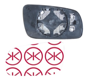 Spegelglas Yttre Spegel Icke Sfärisk in the group Body parts / Mirror / Mirror Glass, Outside Mirror at  Professional Parts Sweden AB (95391063)