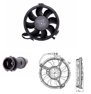 Flakt kylare in the group Cooling / ventilation / Radiator fan at  Professional Parts Sweden AB (9539307504)