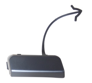 Lucka Bogserkrok Fram Svart in the group Body parts / Body Parts / Bumpers / Cover, Towhook at  Professional Parts Sweden AB (9545920)