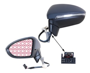 Utv.Spegel Hger in the group Body parts / Mirror / Outside Mirror at  Professional Parts Sweden AB (95511042)