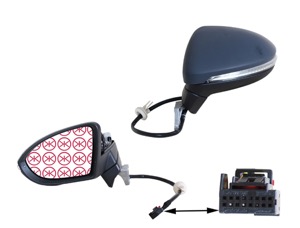 Utv.Spegel Hger in the group Body parts / Mirror / Outside Mirror at  Professional Parts Sweden AB (95511046)