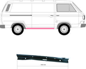Sdov�gg H�ger Ekonomipl�t in the group Body parts / Body Panel / Body Panel, Sidewall at  Professional Parts Sweden AB (9557062)