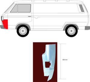 Frontpl�t V�nster Fram H�rnpl�t in the group  at  Professional Parts Sweden AB (9557213)