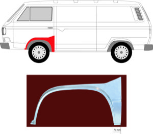 Sk�rm Ekonomipl�t V�nster Fram Bakdel i gruppen Kaross / Panel / Sidov�gg hos  Professional Parts Sweden AB (9557331)