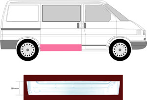 D�rr Karosseri Ekonomipl�t H�ger in the group Body parts / Repair Panels / Repair Panel, Door at  Professional Parts Sweden AB (9558170)