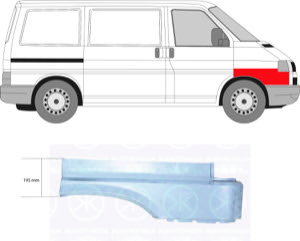 Sk�rm Transporter Till H�ger Fram in the group Body parts / Body Panel / Body Panel, Sidewall at  Professional Parts Sweden AB (9558322)