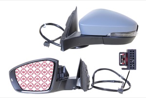 Utv.Spegel V�nster Elektr. F�llbar in the group Body parts / Mirror / Outside Mirror at  Professional Parts Sweden AB (95661033)