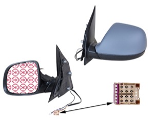 Utv.Spegel Vänster in the group Body parts / Mirror / Outside Mirror at  Professional Parts Sweden AB (95691045)