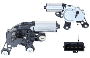 Vindrutetorkarmotor Bak Valeo in the group Wiper equipment / Wiper motor at Professional Parts Sweden AB (95907170)