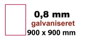 PLAT STAL GALVANISERAD EKONOMIPLAT in the group  at  Professional Parts Sweden AB (9600070)