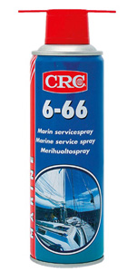 6-66 aerosol 250 ml in the group Car Care & Chemicals / CRC / Rust Remover, Lubrication at  Professional Parts Sweden AB (969933261)