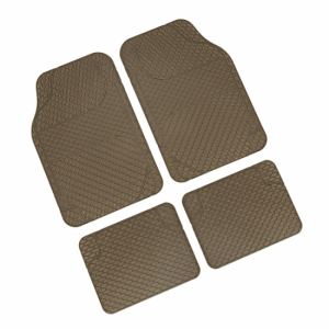 Drena 4 set of 4 pcs universal pvc car mats - Beige in the group Accessories / Mats / Universal at  Professional Parts Sweden AB (979926512)