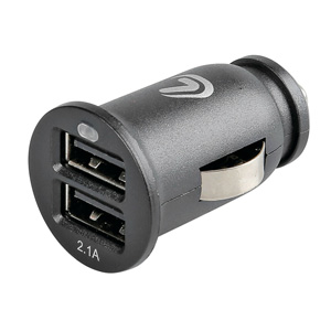 Plug-in Update 2 Usb ports charger - Fast Charge - 2100 mA - 12/24V i gruppen Tillbehr / Bilelektronik / 12/24v Usb Laddare hos  Professional Parts Sweden AB (979938826)