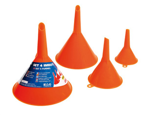 Set of 4 funnels in the group Accessories / Gas Can / Funnel at  Professional Parts Sweden AB (979967031)