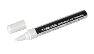 WHITE TYRE PEN i gruppen Tillbehr / Dck / Skydd / dekoration hos  Professional Parts Sweden AB (979974101)