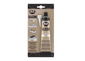 Silikon hgtemperatur K2 CLEAR SILICONE +204C transparent in the group Car Care & Chemicals / K2 / Exhaust Sealants at  Professional Parts Sweden AB (B255)