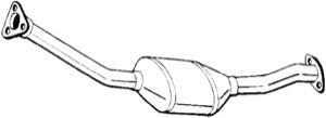 Katalysator Med Tillbeh�r in the group Exhaust parts / Catalytic converter at  Professional Parts Sweden AB (099-593)