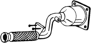 Katalysator Med Tillbeh�r in the group Exhaust parts / Catalytic converter at  Professional Parts Sweden AB (090-636)