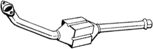 Katalysator Med Tillbeh�r in the group Exhaust parts / Catalytic converter at  Professional Parts Sweden AB (090-114)